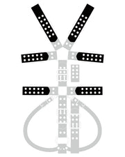 【パーツ販売】ラバーヘビーフルボディハーネス「アルティメット」(納期2週間)