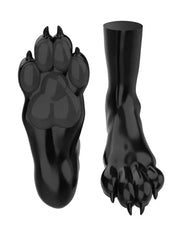 Silicone Furry Dog Feet – Basic version