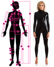 Made to Measure / Custom order Latex Catsuit