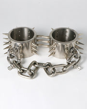 Metal Spiked Cuffs